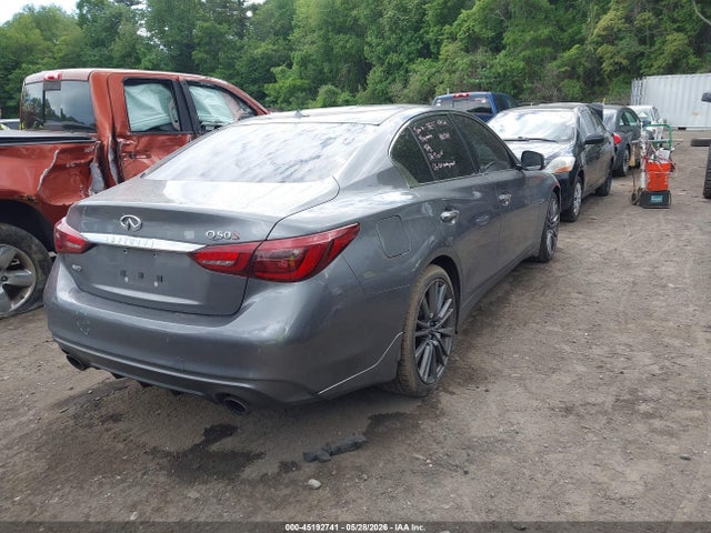 Auction sale of the 2018 Infiniti Q50 3.0t Red Sport 400, vin: JN1FV7AR4JM480378, lot number: 45192741