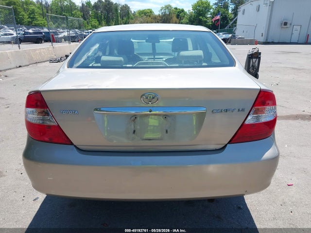 45192761 :رقم المزاد ، 4T1BE32K73U763958 vin ، 2003 Toyota Camry Le مزاد بيع