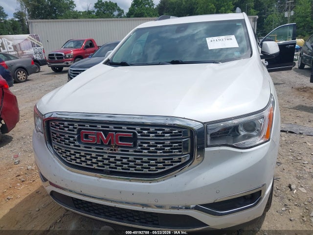 2018 Gmc Acadia Denali მანქანა იყიდება აუქციონზე, vin: 1GKKNPLS5JZ153118, აუქციონის ნომერი: 45192788