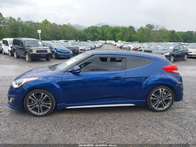 45192798 :رقم المزاد ، KMHTC6AE9GU266052 vin ، 2016 Hyundai Veloster Turbo مزاد بيع