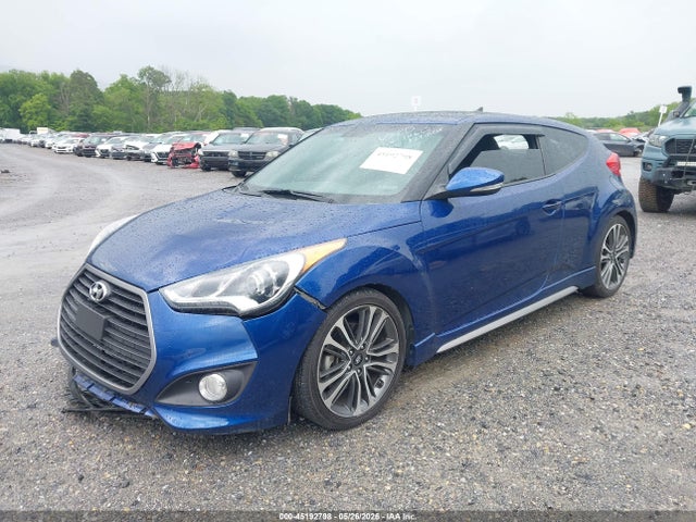 45192798 :رقم المزاد ، KMHTC6AE9GU266052 vin ، 2016 Hyundai Veloster Turbo مزاد بيع