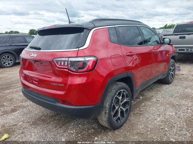 45192817 :رقم المزاد ، 3C4NJDCN5TT244607 vin ، 2026 Jeep Compass Limited مزاد بيع