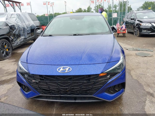 45192858 :رقم المزاد ، KMHLR4AF1PU506500 vin ، 2023 Hyundai Elantra N Line مزاد بيع