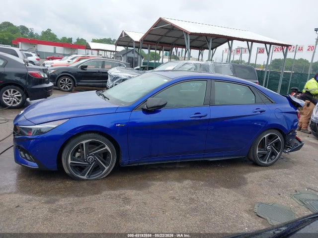 45192858 :رقم المزاد ، KMHLR4AF1PU506500 vin ، 2023 Hyundai Elantra N Line مزاد بيع