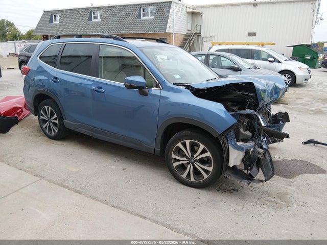 2021 Subaru Forester Limited მანქანა იყიდება აუქციონზე, vin: JF2SKAUC6MH580392, აუქციონის ნომერი: 45192885