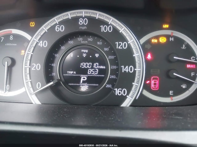 2014 Honda Accord Ex-l V-6 მანქანა იყიდება აუქციონზე, vin: 1HGCR3F87EA040225, აუქციონის ნომერი: 45192930