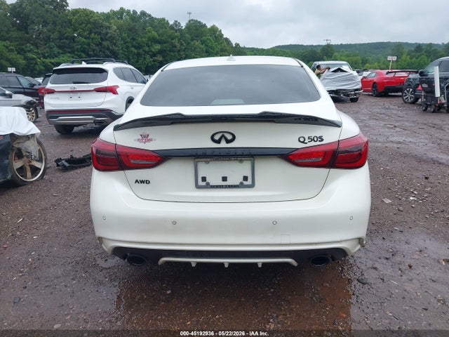 Aukcja sprzedaży 2018 Infiniti Q50 3.0t Red Sport 400, vin: JN1FV7AR0JM480684, numer aukcji: 45192936