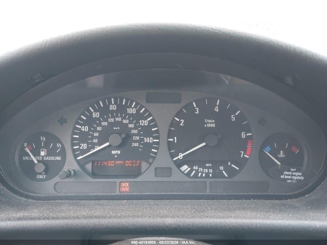 45193005 :رقم المزاد ، WBABG132XWET07112 vin ، 1998 Bmw 328is مزاد بيع