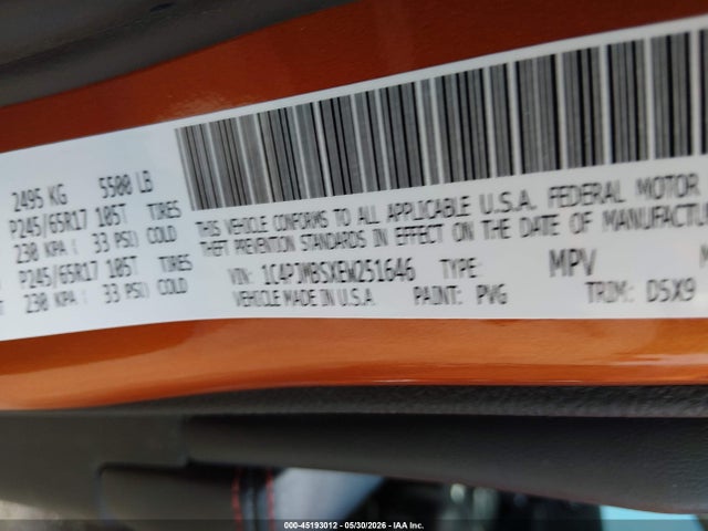 Jeep Cherokee Trailhawk 2014 1C4PJMBSXEW251646 Image 9
