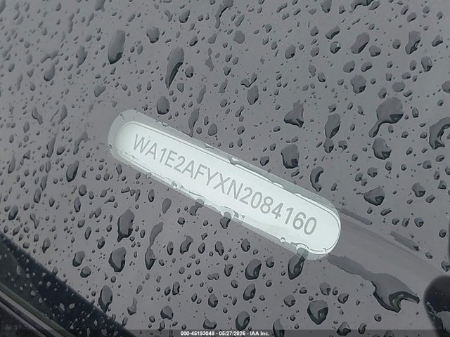 45193048 :رقم المزاد ، WA1E2AFYXN2084160 vin ، 2022 Audi Q5 Premium Plus 55 Tfsi E S Line Quattro S Tronic مزاد بيع