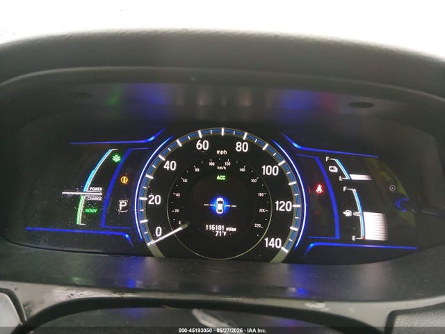 2015 Honda Accord Hybrid Touring მანქანა იყიდება აუქციონზე, vin: 1HGCR6F74FA011422, აუქციონის ნომერი: 45193050
