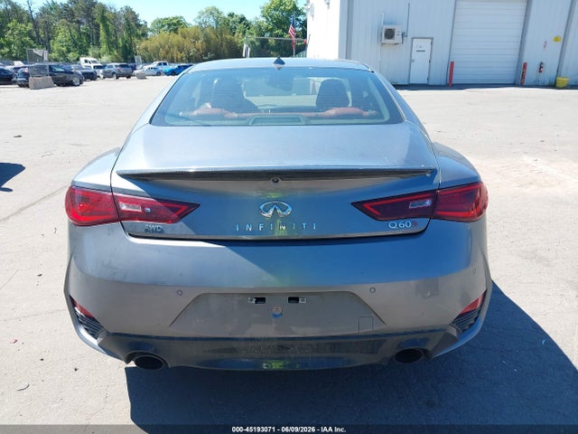 2020 Infiniti Q60 Red Sport 400 Awd მანქანა იყიდება აუქციონზე, vin: JN1FV7EL1LM460131, აუქციონის ნომერი: 45193071