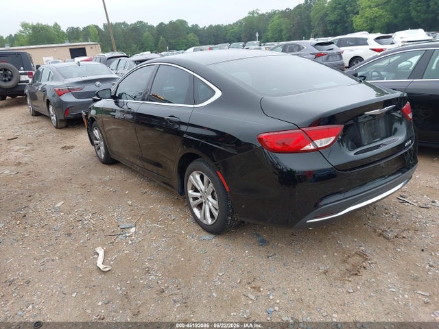 45193086 :رقم المزاد ، 1C3CCCAB3GN130300 vin ، 2016 Chrysler 200 Limited مزاد بيع