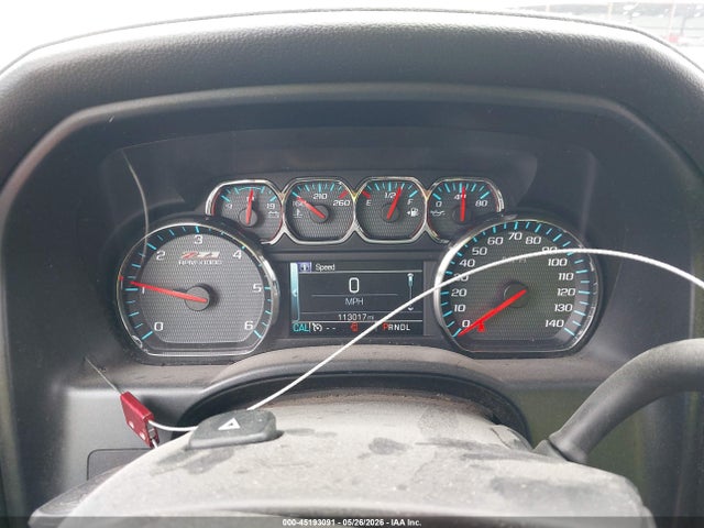45193091 :رقم المزاد ، 3GCUKSEC9HG106223 vin ، 2017 Chevrolet Silverado 1500 2lz مزاد بيع