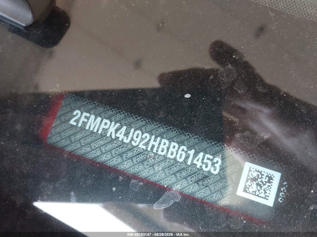 Aukcja sprzedaży 2017 Ford Edge Sel, vin: 2FMPK4J92HBB61453, numer aukcji: 45193147