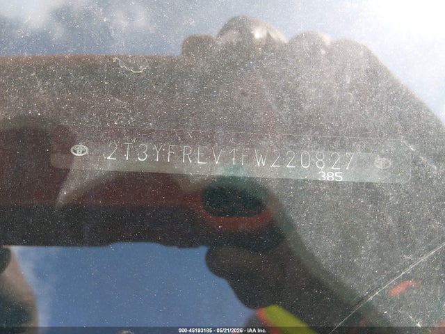 2T3YFREV1FW220827 Toyota Rav4 Limited