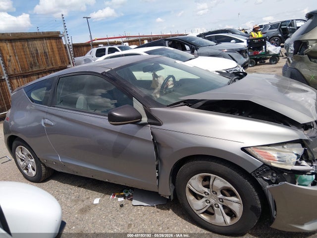 2012 Honda Cr-z Ex მანქანა იყიდება აუქციონზე, vin: JHMZF1D60CS004762, აუქციონის ნომერი: 45193192