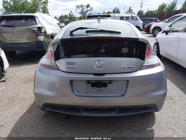 2012 Honda Cr-z Ex მანქანა იყიდება აუქციონზე, vin: JHMZF1D60CS004762, აუქციონის ნომერი: 45193192