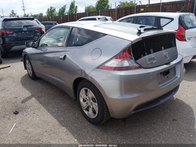 2012 Honda Cr-z Ex მანქანა იყიდება აუქციონზე, vin: JHMZF1D60CS004762, აუქციონის ნომერი: 45193192