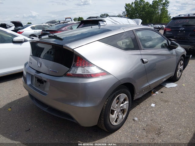 2012 Honda Cr-z Ex მანქანა იყიდება აუქციონზე, vin: JHMZF1D60CS004762, აუქციონის ნომერი: 45193192