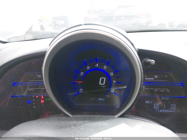 2012 Honda Cr-z Ex მანქანა იყიდება აუქციონზე, vin: JHMZF1D60CS004762, აუქციონის ნომერი: 45193192