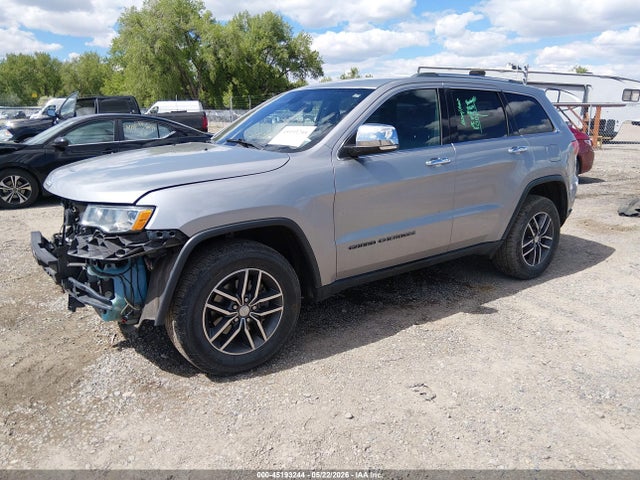 45193244 :رقم المزاد ، 1C4RJFBG8JC308390 vin ، 2018 Jeep Grand Cherokee Limited 4x4 مزاد بيع