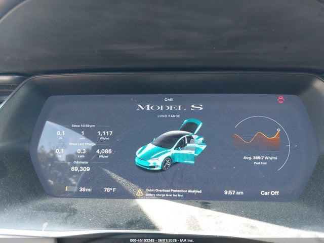 Aukcja sprzedaży 2020 Tesla Model S, vin: 5YJSA1E24LF355068, numer aukcji: 45193249