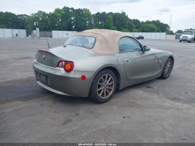45193257 :رقم المزاد ، 4USBT33534LS52462 vin ، 2004 Bmw Z4 2.5i مزاد بيع