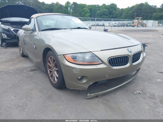 45193257 :رقم المزاد ، 4USBT33534LS52462 vin ، 2004 Bmw Z4 2.5i مزاد بيع