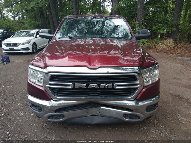 45193263 :رقم المزاد ، 1C6RREFT5KN660916 vin ، 2019 Ram 1500 Big Horn/lone Star  4x2 5'7 Box مزاد بيع