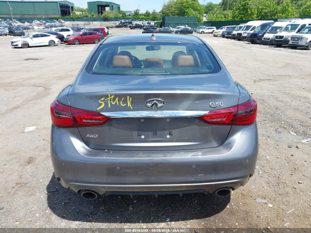 Aukcja sprzedaży 2024 Infiniti Q50 Luxe Awd, vin: JN1EV7BR0RM630220, numer aukcji: 45193288