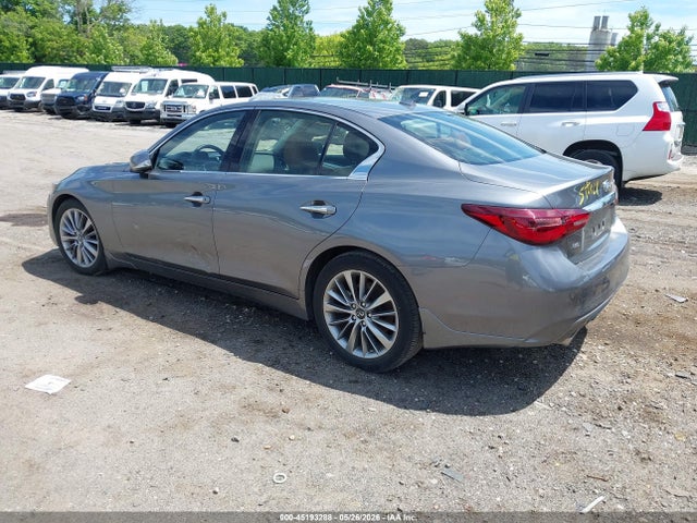 Aukcja sprzedaży 2024 Infiniti Q50 Luxe Awd, vin: JN1EV7BR0RM630220, numer aukcji: 45193288