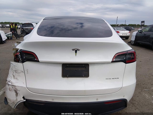 45193305 :رقم المزاد ، 7SAYGDEE7NF309146 vin ، 2022 Tesla Model Y Long Range Dual Motor All-wheel Drive مزاد بيع