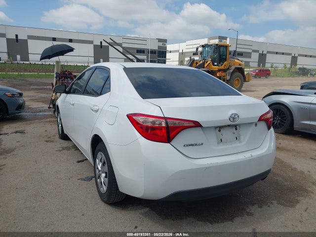 Aukcja sprzedaży 2019 Toyota Corolla L, vin: 2T1BURHE1KC176906, numer aukcji: 45193381