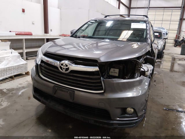 Aukcja sprzedaży 2015 Toyota Highlander Xle V6, vin: 5TDJKRFH9FS213745, numer aukcji: 45193445