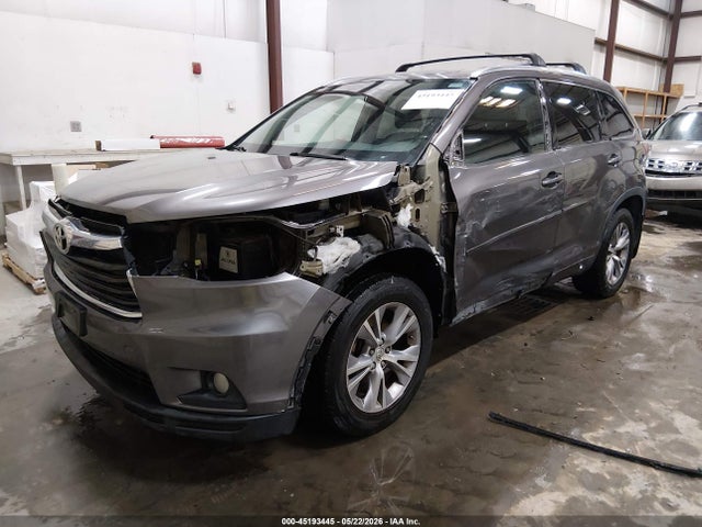 Aukcja sprzedaży 2015 Toyota Highlander Xle V6, vin: 5TDJKRFH9FS213745, numer aukcji: 45193445