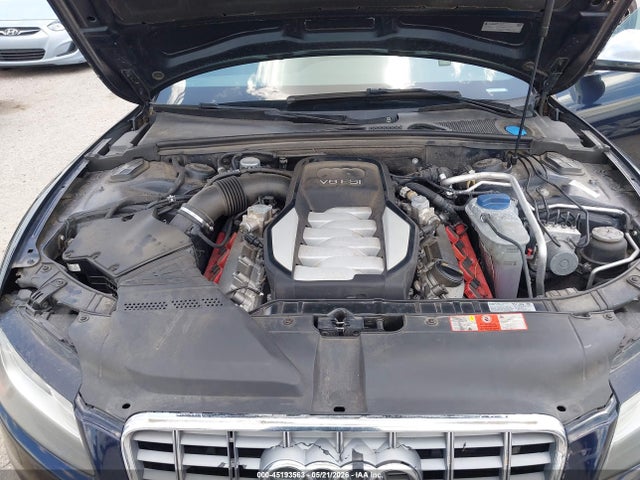 45193563 :رقم المزاد ، WAURV78T19A009360 vin ، 2009 Audi S5 4.2l مزاد بيع