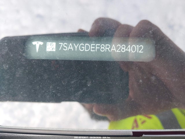 Продаж на аукціоні авто 2024 Tesla Model Y Performance Dual Motor All-wheel Drive, vin: 7SAYGDEF8RA284012, номер лоту: 45193617
