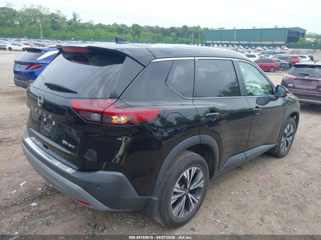 2022 Nissan Rogue Sv Intelligent Awd მანქანა იყიდება აუქციონზე, vin: 5N1BT3BB6NC706794, აუქციონის ნომერი: 45193619