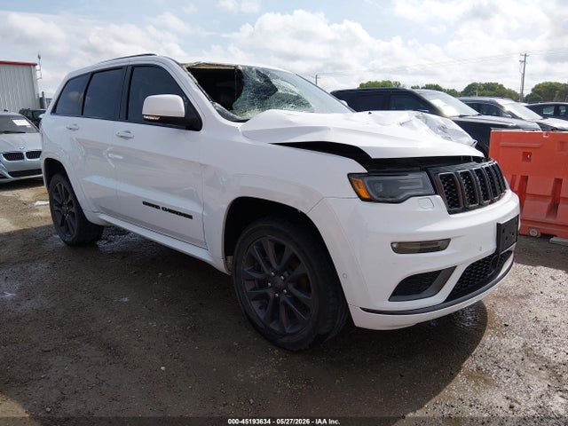 Продаж на аукціоні авто 2018 Jeep Grand Cherokee High Altitude 4x4, vin: 1C4RJFCG2JC343392, номер лоту: 45193634