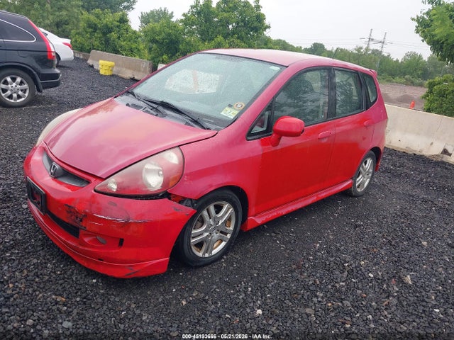 2007 Honda Fit Sport მანქანა იყიდება აუქციონზე, vin: JHMGD38647S027583, აუქციონის ნომერი: 45193666