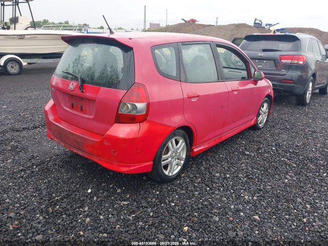2007 Honda Fit Sport მანქანა იყიდება აუქციონზე, vin: JHMGD38647S027583, აუქციონის ნომერი: 45193666