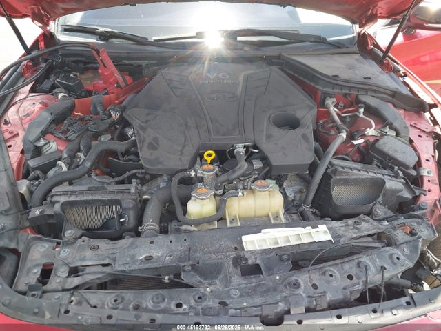 45193732 :رقم المزاد ، JN1FV7EK3KM360151 vin ، 2019 Infiniti Q60 3.0t Red Sport 400 مزاد بيع