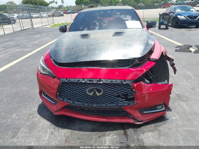 45193732 :رقم المزاد ، JN1FV7EK3KM360151 vin ، 2019 Infiniti Q60 3.0t Red Sport 400 مزاد بيع