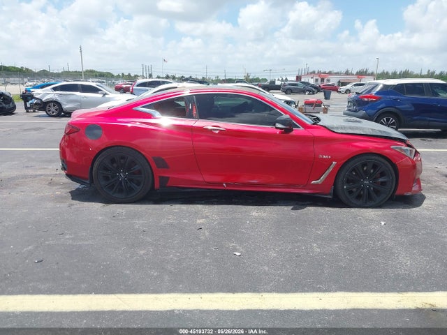 45193732 :رقم المزاد ، JN1FV7EK3KM360151 vin ، 2019 Infiniti Q60 3.0t Red Sport 400 مزاد بيع