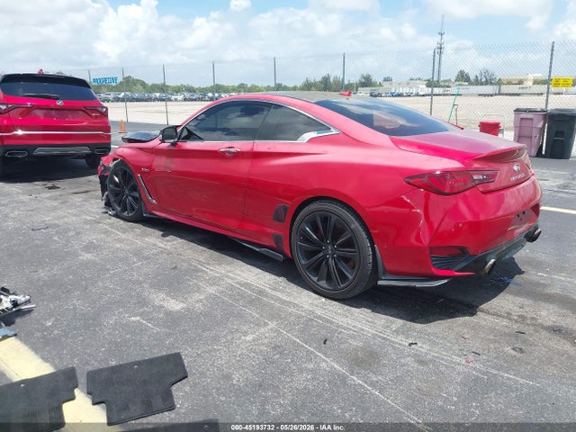45193732 :رقم المزاد ، JN1FV7EK3KM360151 vin ، 2019 Infiniti Q60 3.0t Red Sport 400 مزاد بيع
