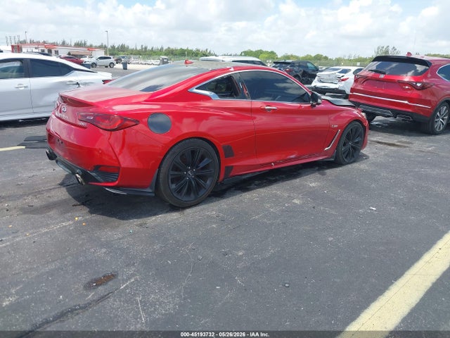 45193732 :رقم المزاد ، JN1FV7EK3KM360151 vin ، 2019 Infiniti Q60 3.0t Red Sport 400 مزاد بيع