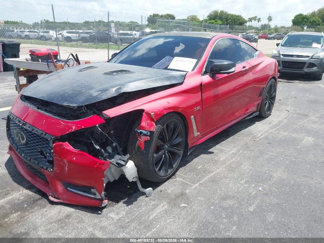 45193732 :رقم المزاد ، JN1FV7EK3KM360151 vin ، 2019 Infiniti Q60 3.0t Red Sport 400 مزاد بيع