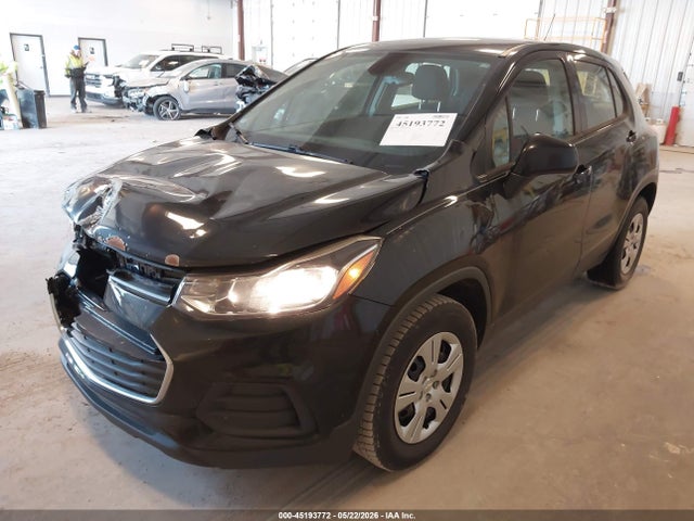 2017 Chevrolet Trax Ls მანქანა იყიდება აუქციონზე, vin: 3GNCJKSB7HL271826, აუქციონის ნომერი: 45193772