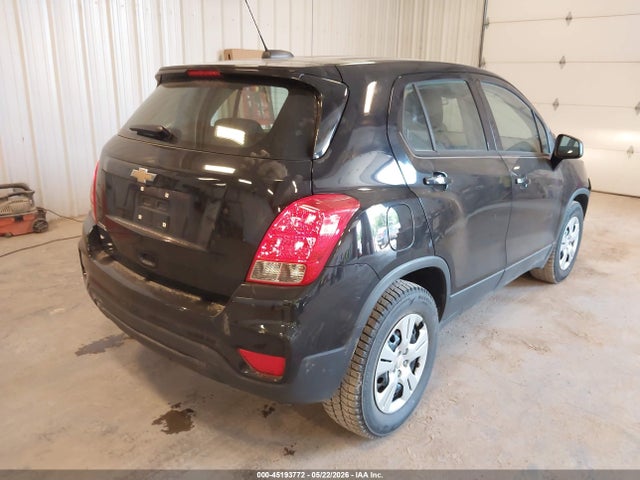 2017 Chevrolet Trax Ls მანქანა იყიდება აუქციონზე, vin: 3GNCJKSB7HL271826, აუქციონის ნომერი: 45193772